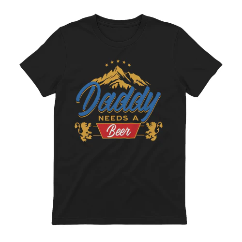 Daddy Needs A Beer Vintage T-Shirt