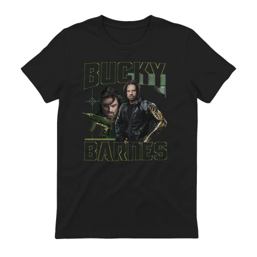 Bucky Barnes Shirt, Winter Soldier Graphic Tee