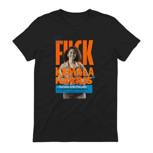 Political Statement T-Shirt | Bold Typography Graphic Tee | Protest Style Shirt | Contemporary Political Art