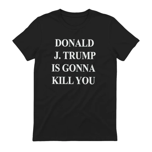 Donald Trump Political Typography T-Shirt