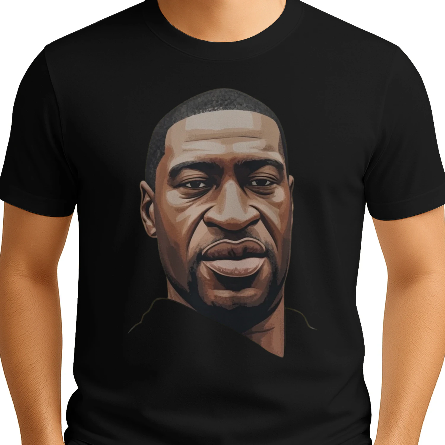 Memorial Portrait Graphic T-Shirt