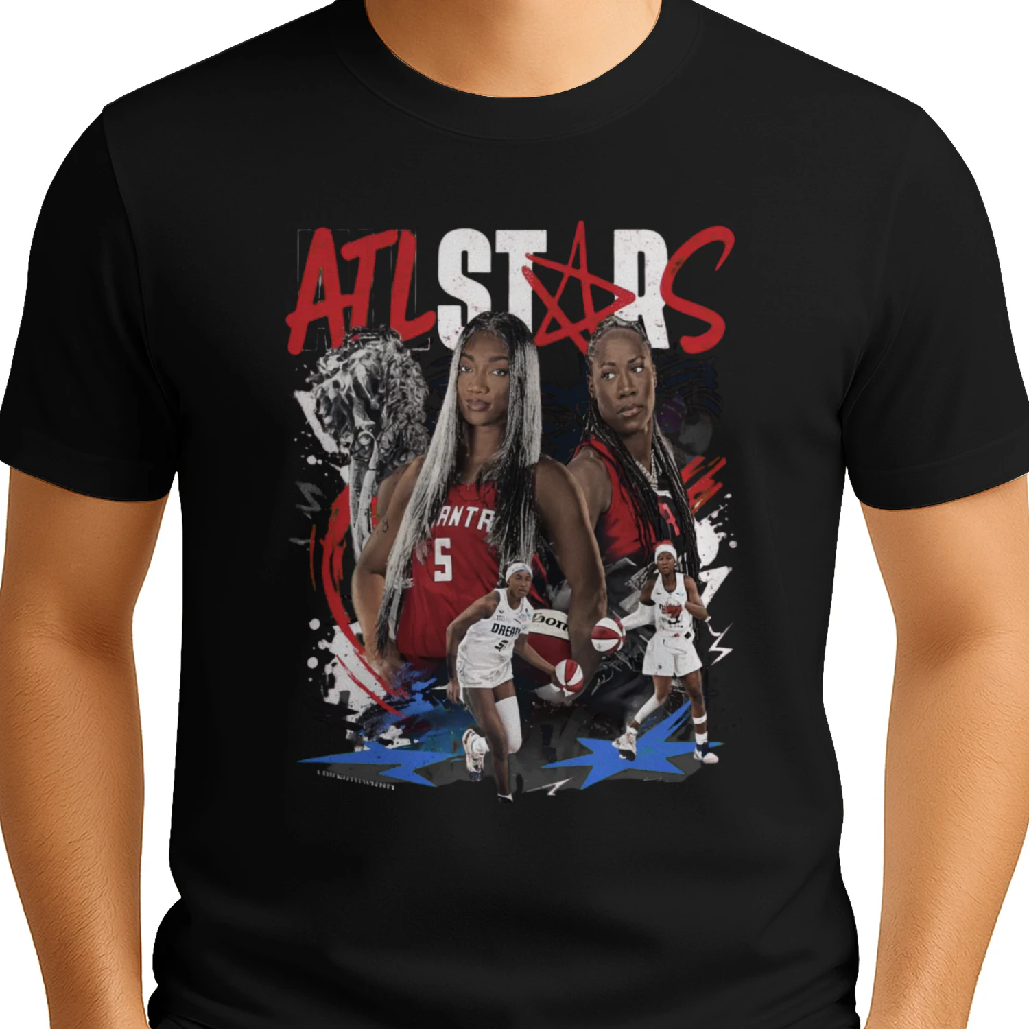 All Stars Basketball Graphic T-Shirt