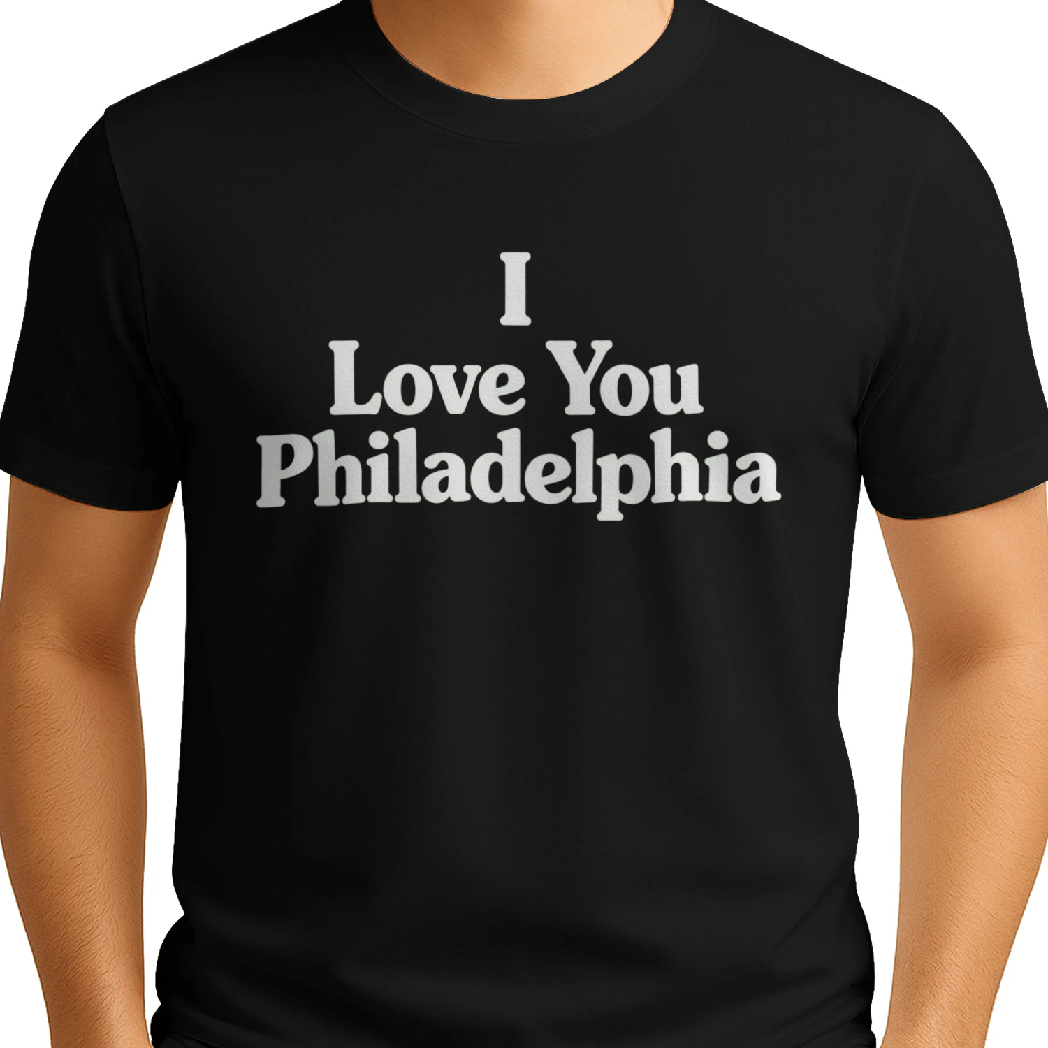 Funny shirt I love you Philadelphia 