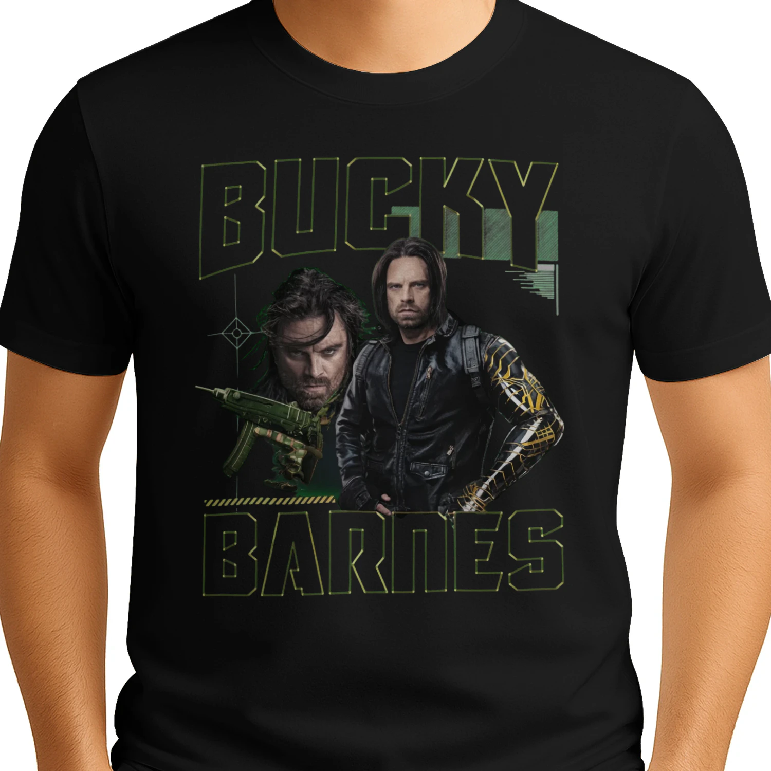 Bucky Barnes Shirt, Winter Soldier Graphic Tee