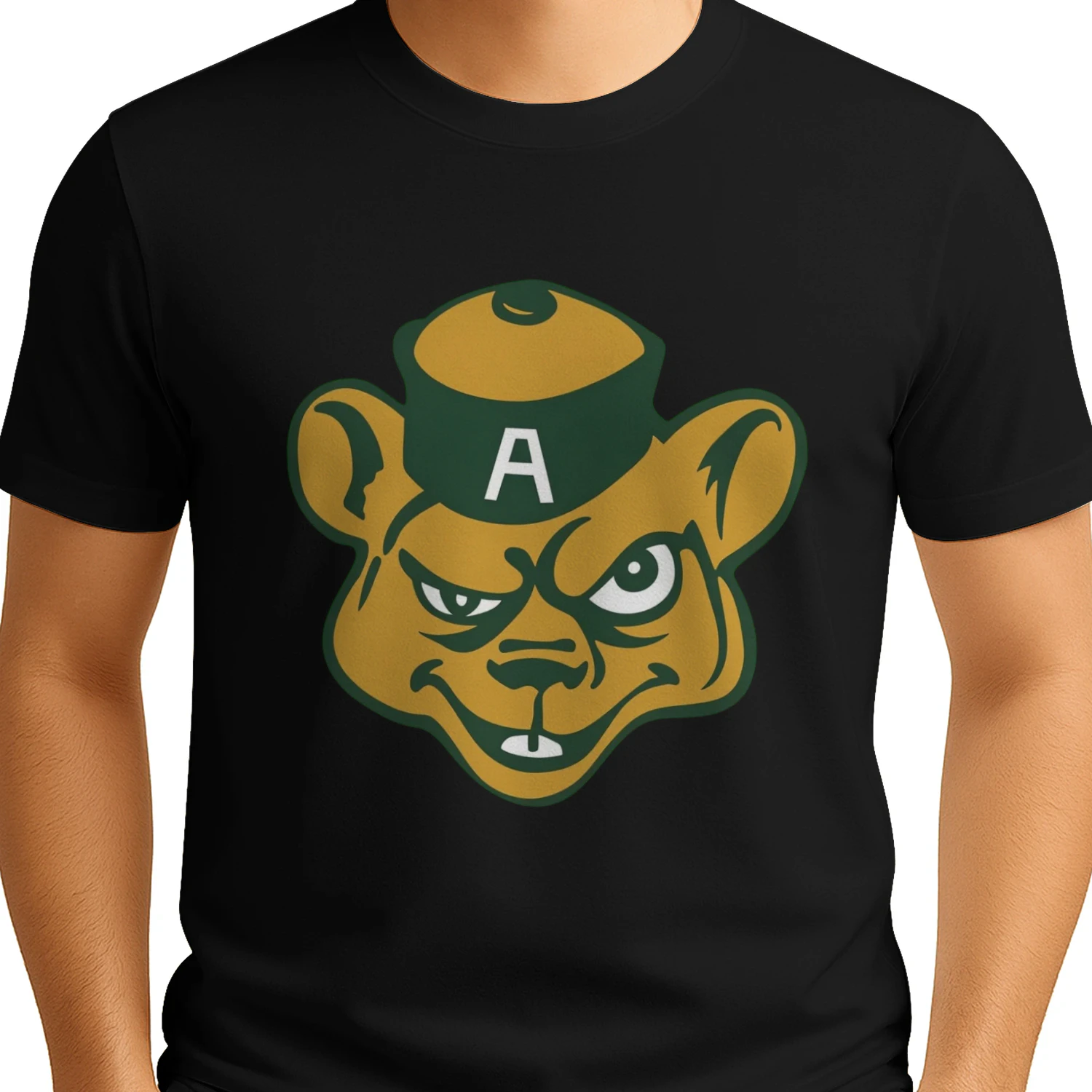 Vintage Angry Bear Mascot T-Shirt