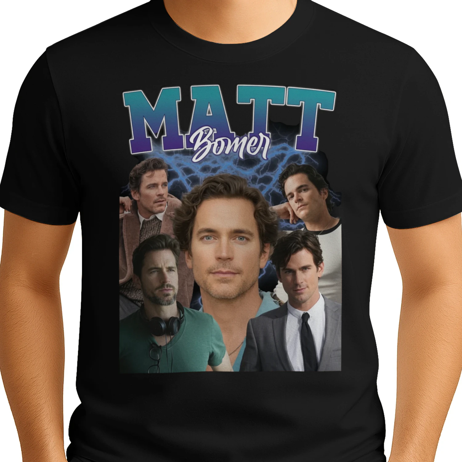 Matt Bomer Collage Portrait T-Shirt