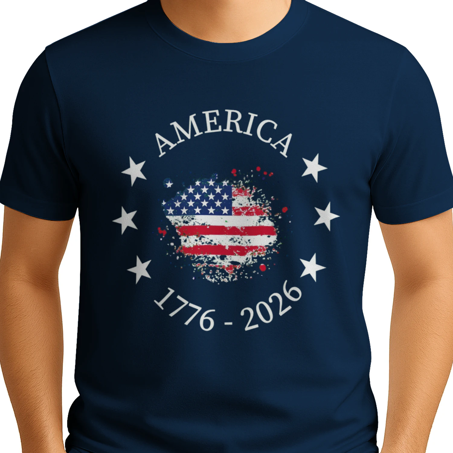 America 1776-2026" Patriotic T-Shirt