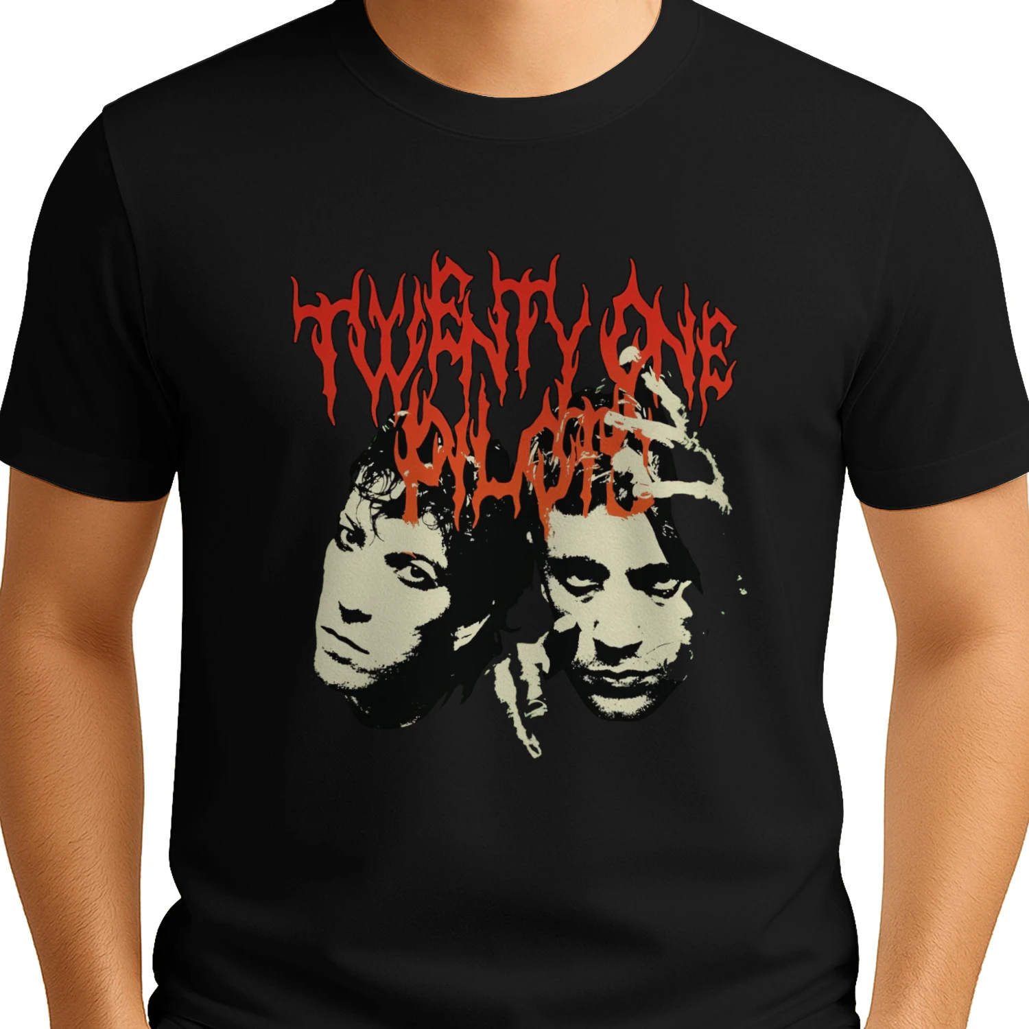 Vintage Grunge Band Style Graphic T-Shirt