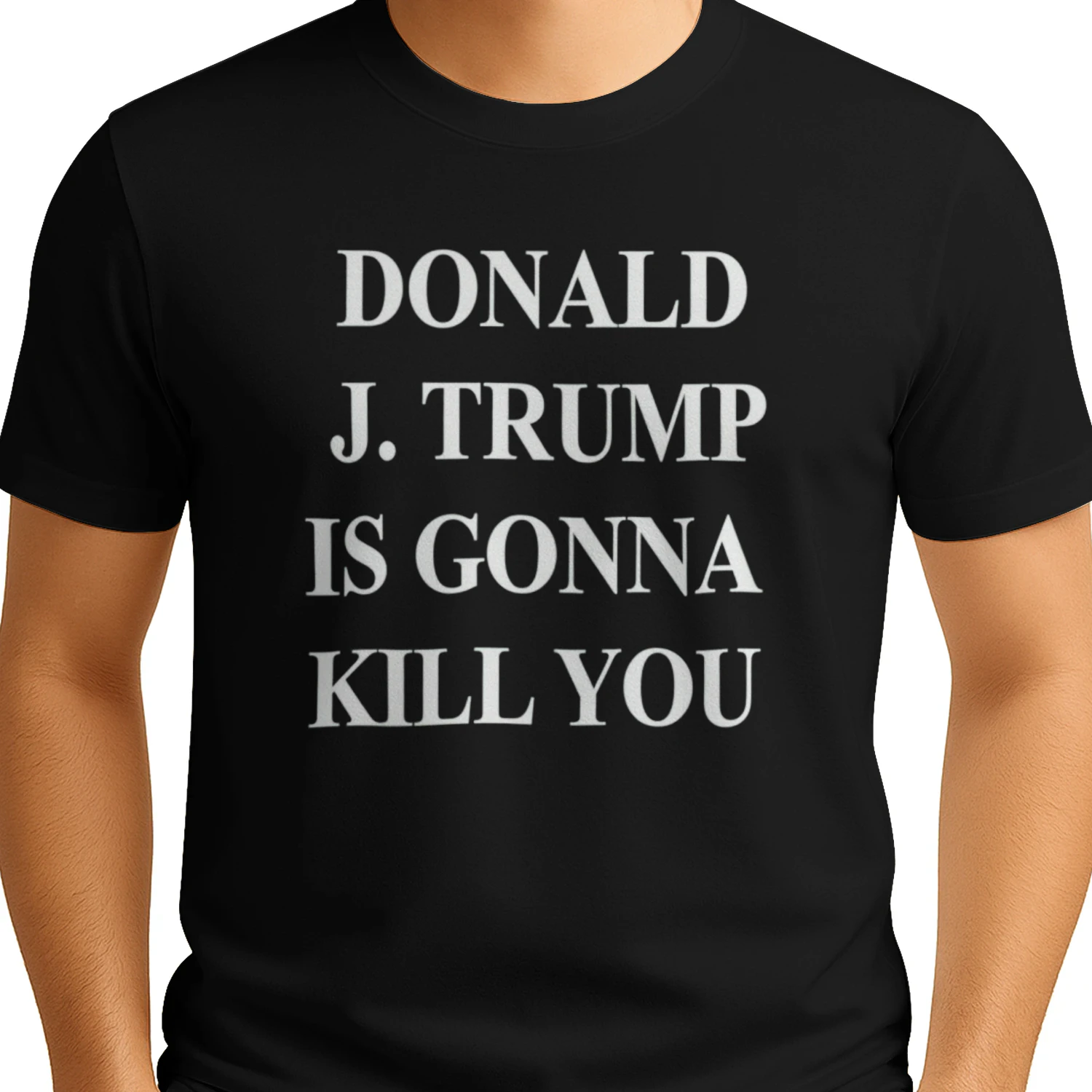 Donald Trump Political Typography T-Shirt