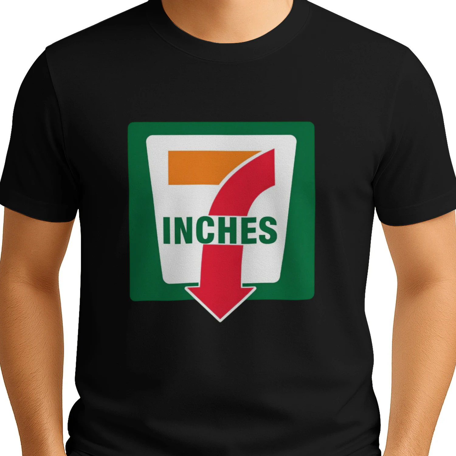 7 Inches Funny Parody T-Shirt 