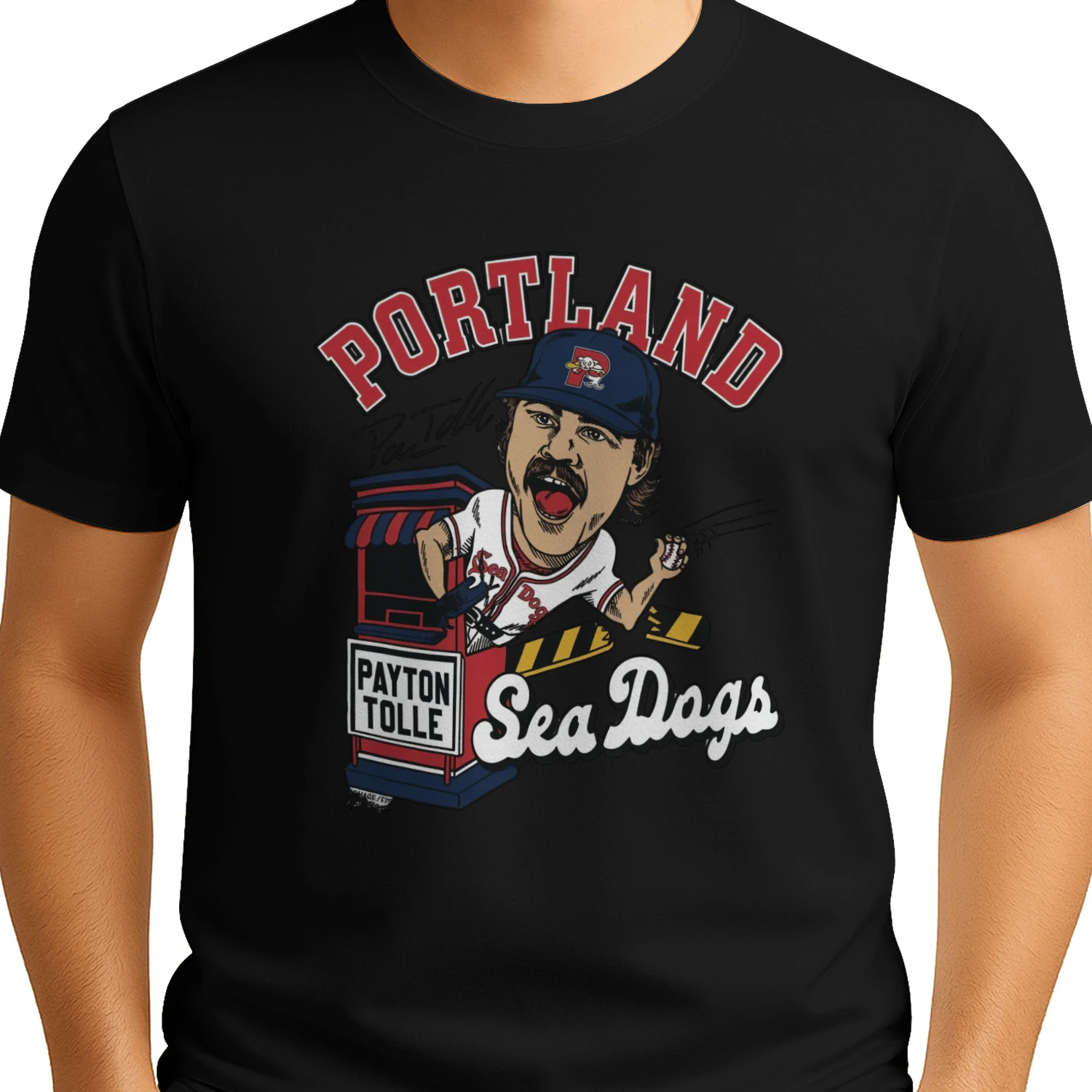 Portland Sea Dogs Vintage Baseball Shirt – Retro Minor League