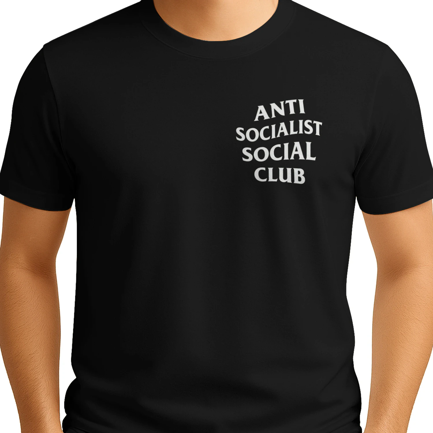 Anti Socialist Social Club T-Shirt | Funny Political Shirt 