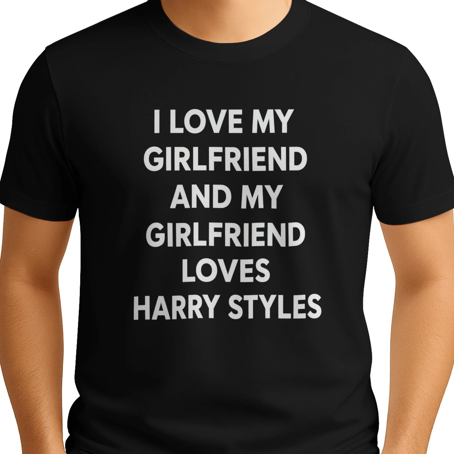 I Love My Girlfriend And My Girlfriend Loves Harry Styles Shirt