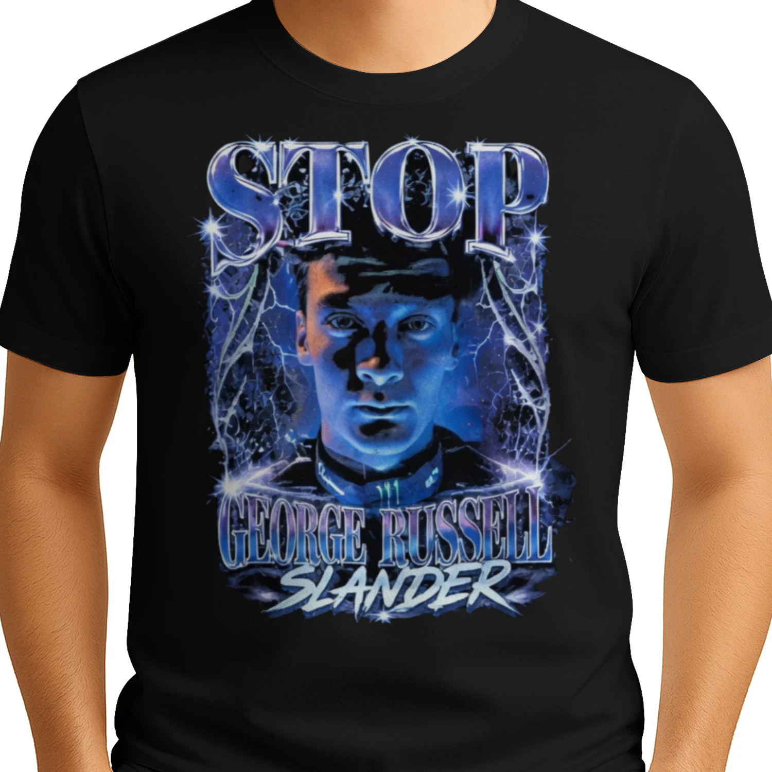 George Russell Stop Slander F1 T-Shirt