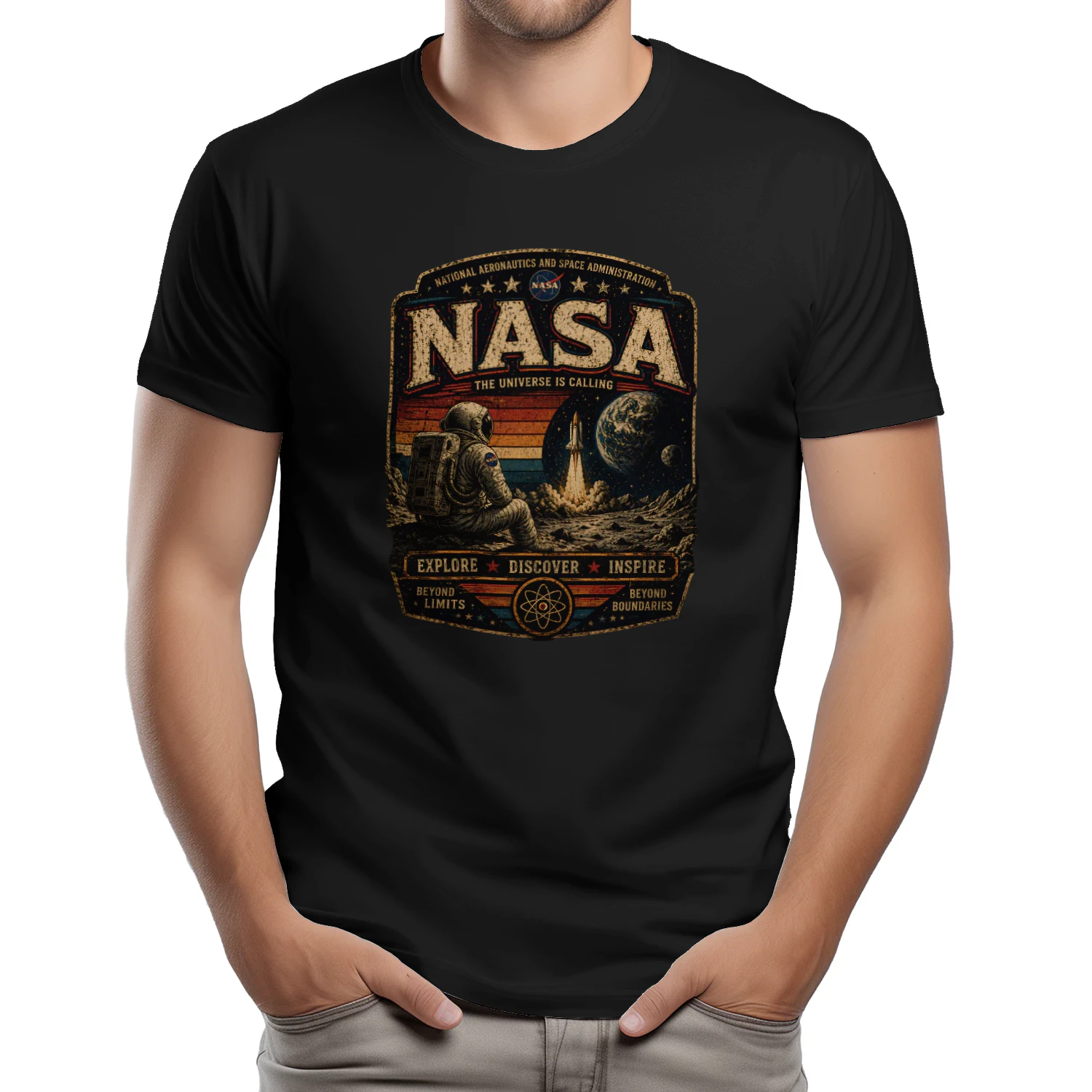 NASA The Universe Is Calling Vintage Retro