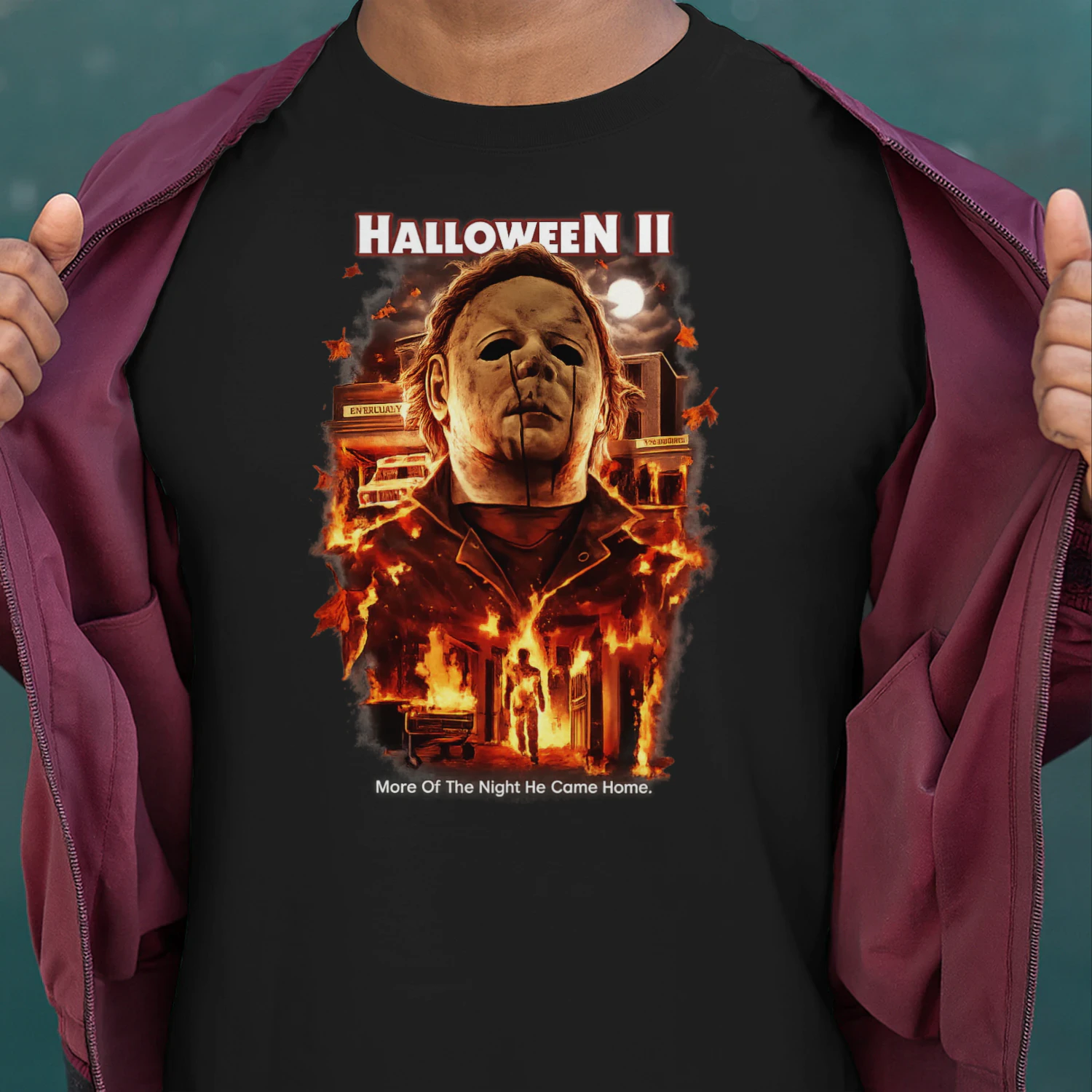 Halloween II Michael Myers Horror T-Shirt