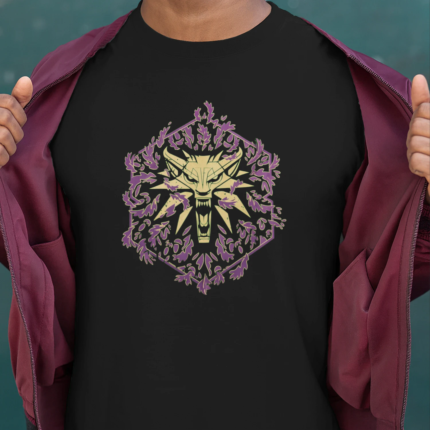 Wolf T Shirt Gothic Werewolf Graphic Tee