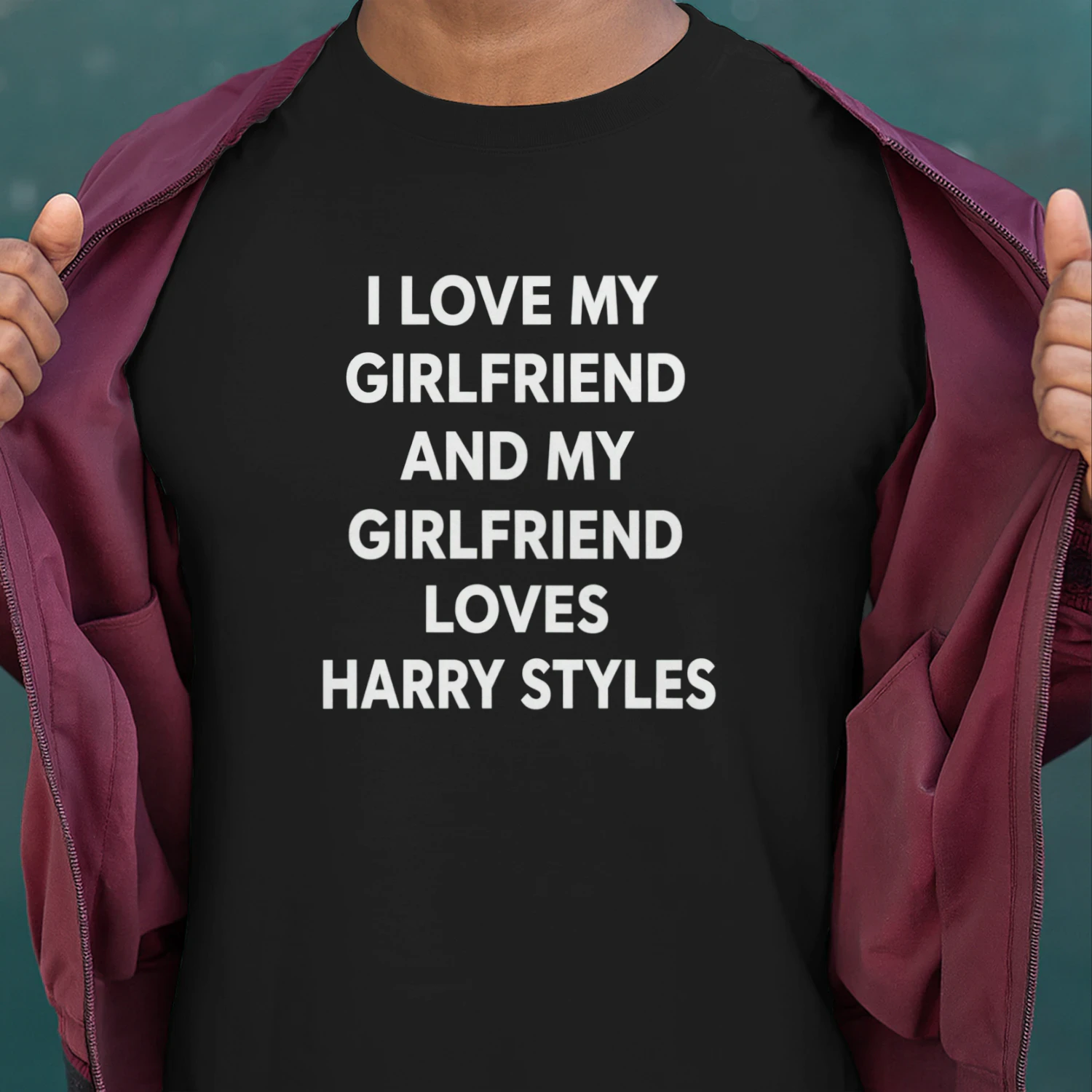 I Love My Girlfriend And My Girlfriend Loves Harry Styles Shirt
