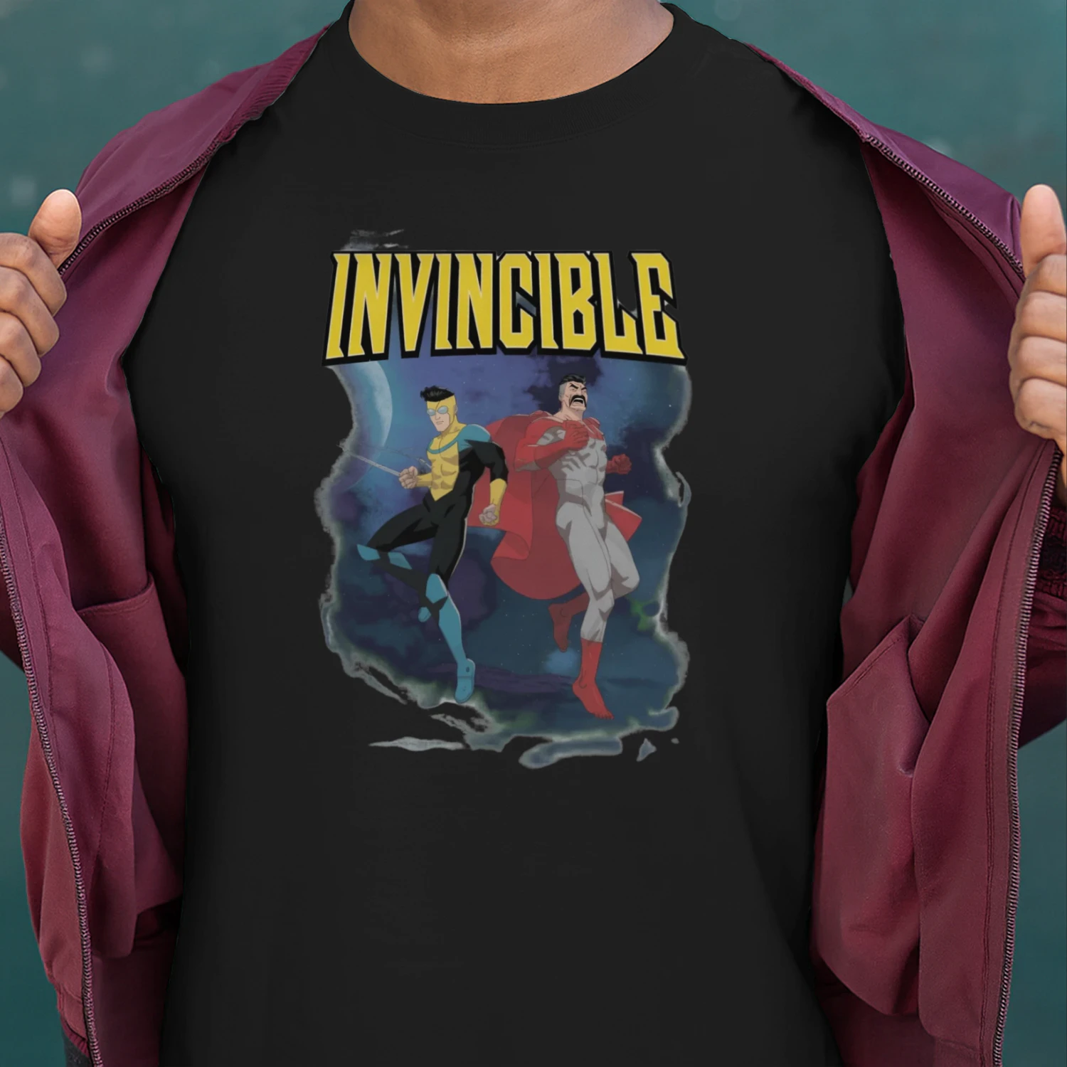 Invincible Superhero Duo T-Shirt