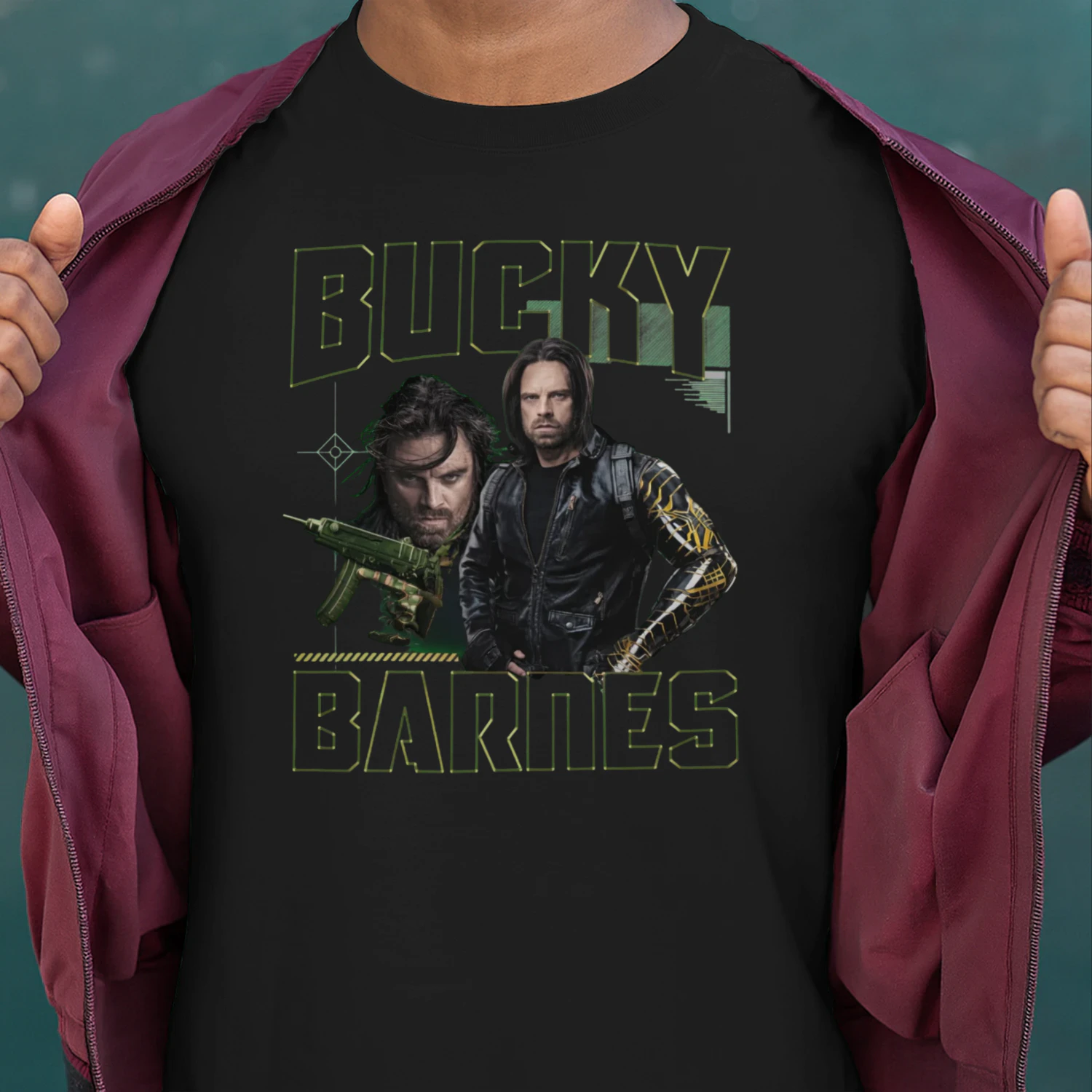 Bucky Barnes Shirt, Winter Soldier Graphic Tee