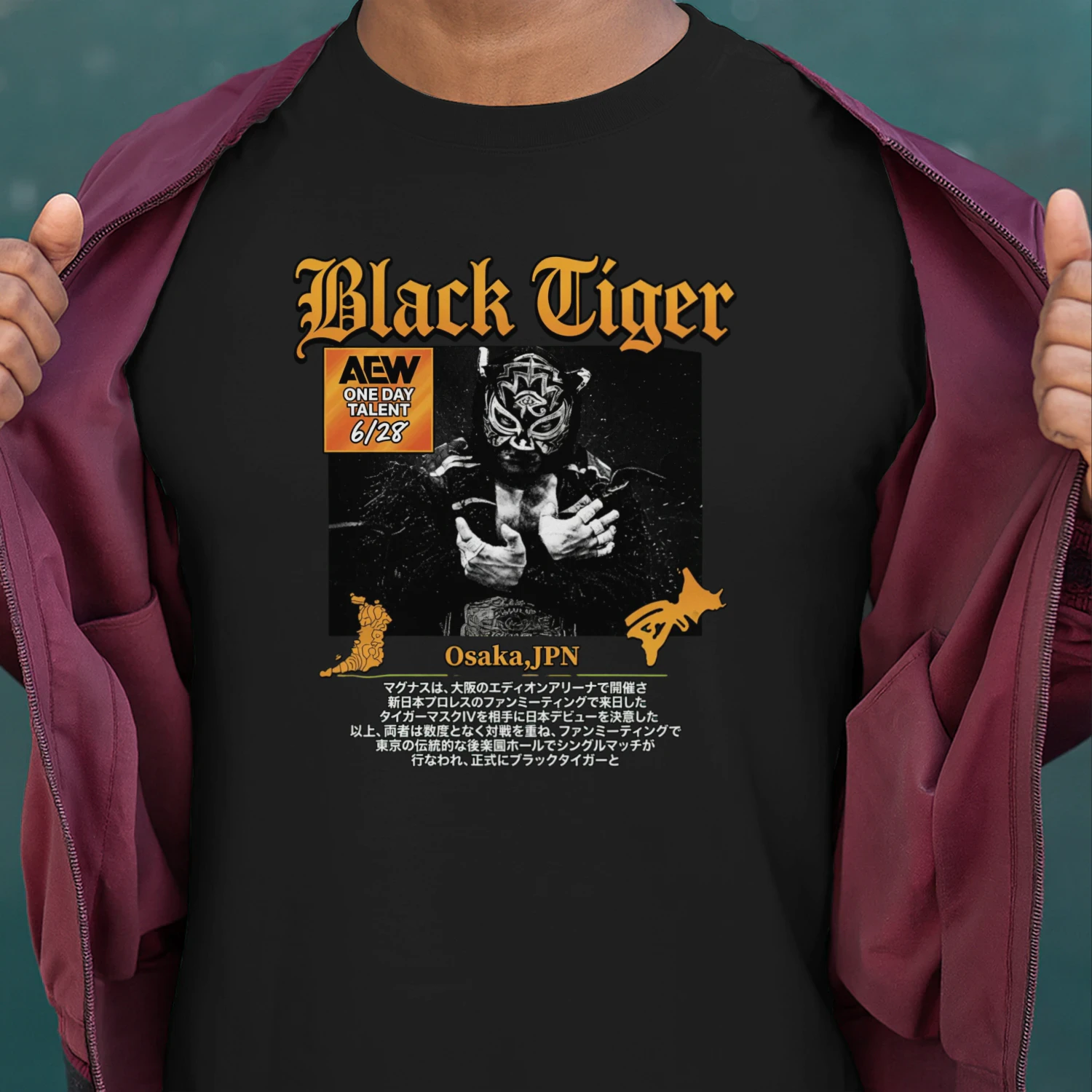 Black Tiger strikes in Osaka