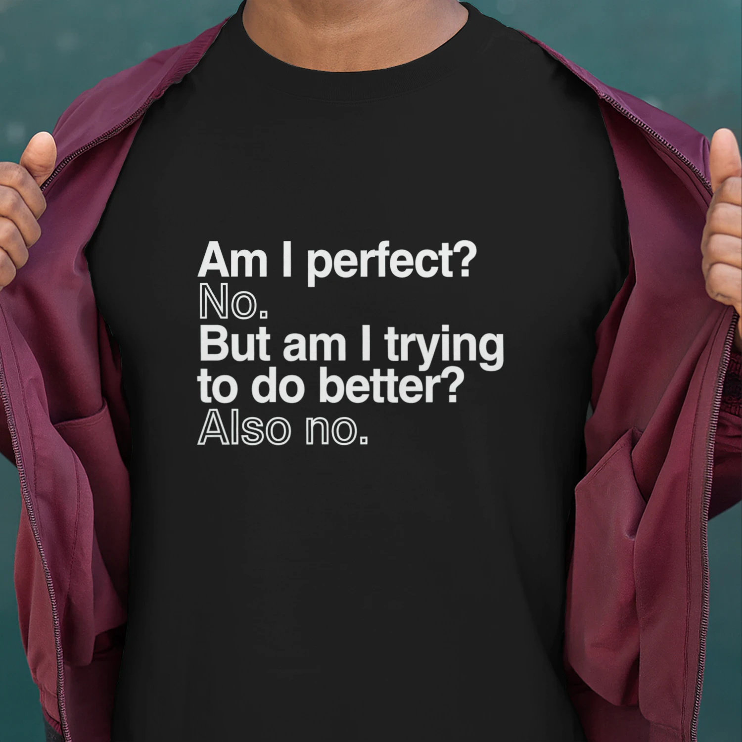 Am I perfect? No.   Trying to do better? Also no. 😂 