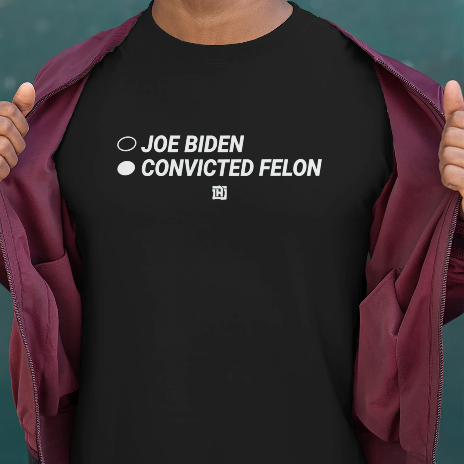 Joe Biden Convicted Felon Funny Political Shirt | Election 2024 Meme Tee