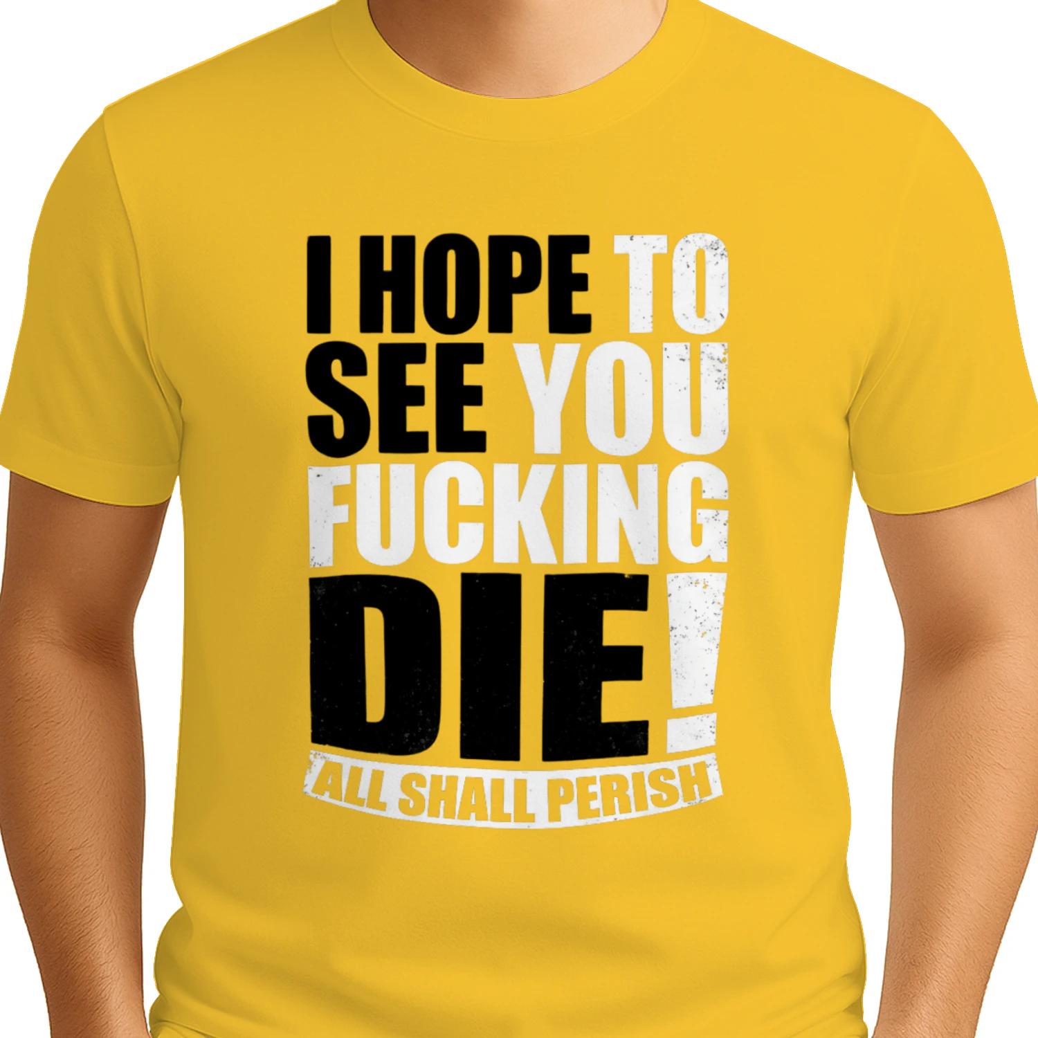 Deathcore Metal Lyrics Typography - All Shall Perish
