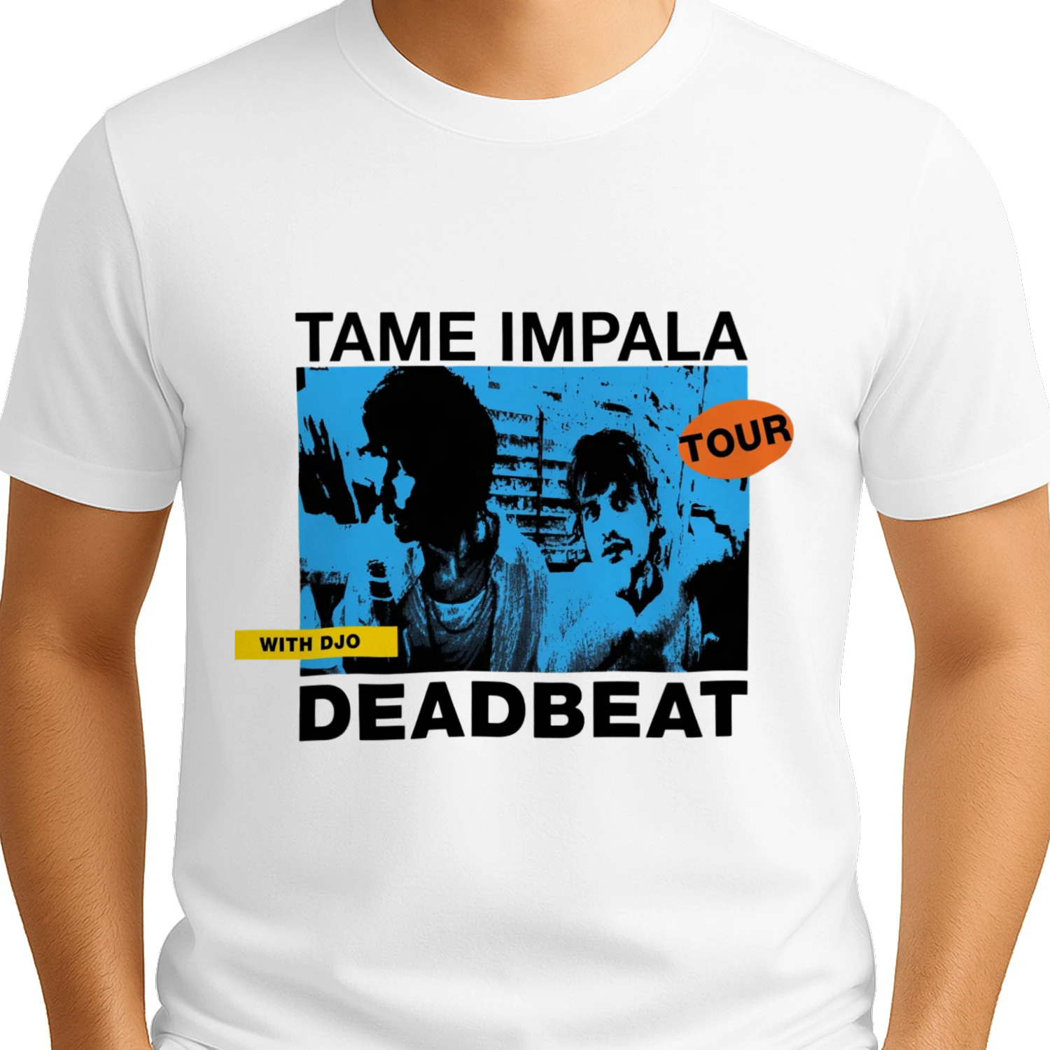 Tame Impala Deadbeat Tour T-Shirt with DJO
