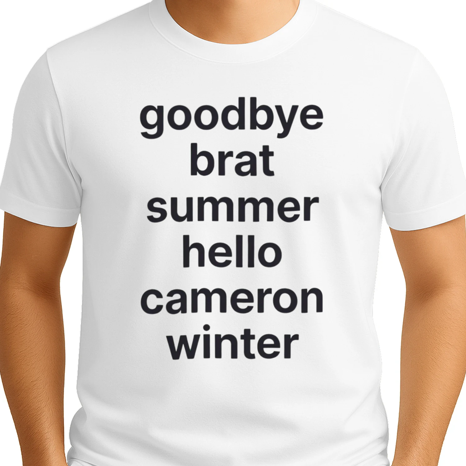 Goodbye Brat Summer 👋 Hello Cameron Winter ❄️"