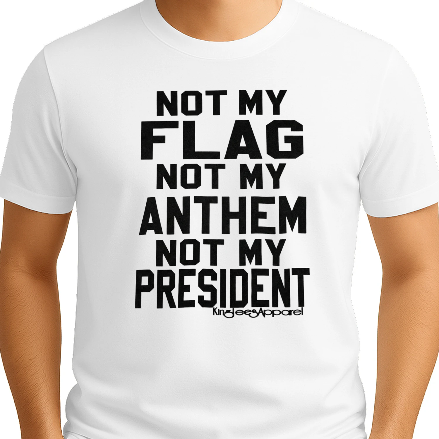 Not My Flag Not My Anthem Not My President T-Shirt -