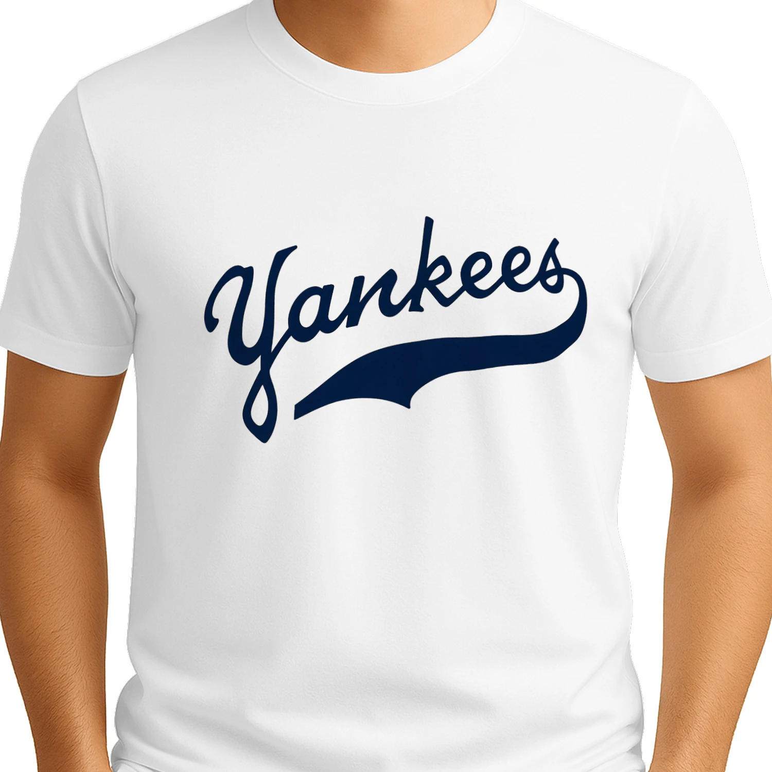 Yankees Script Baseball Fan 