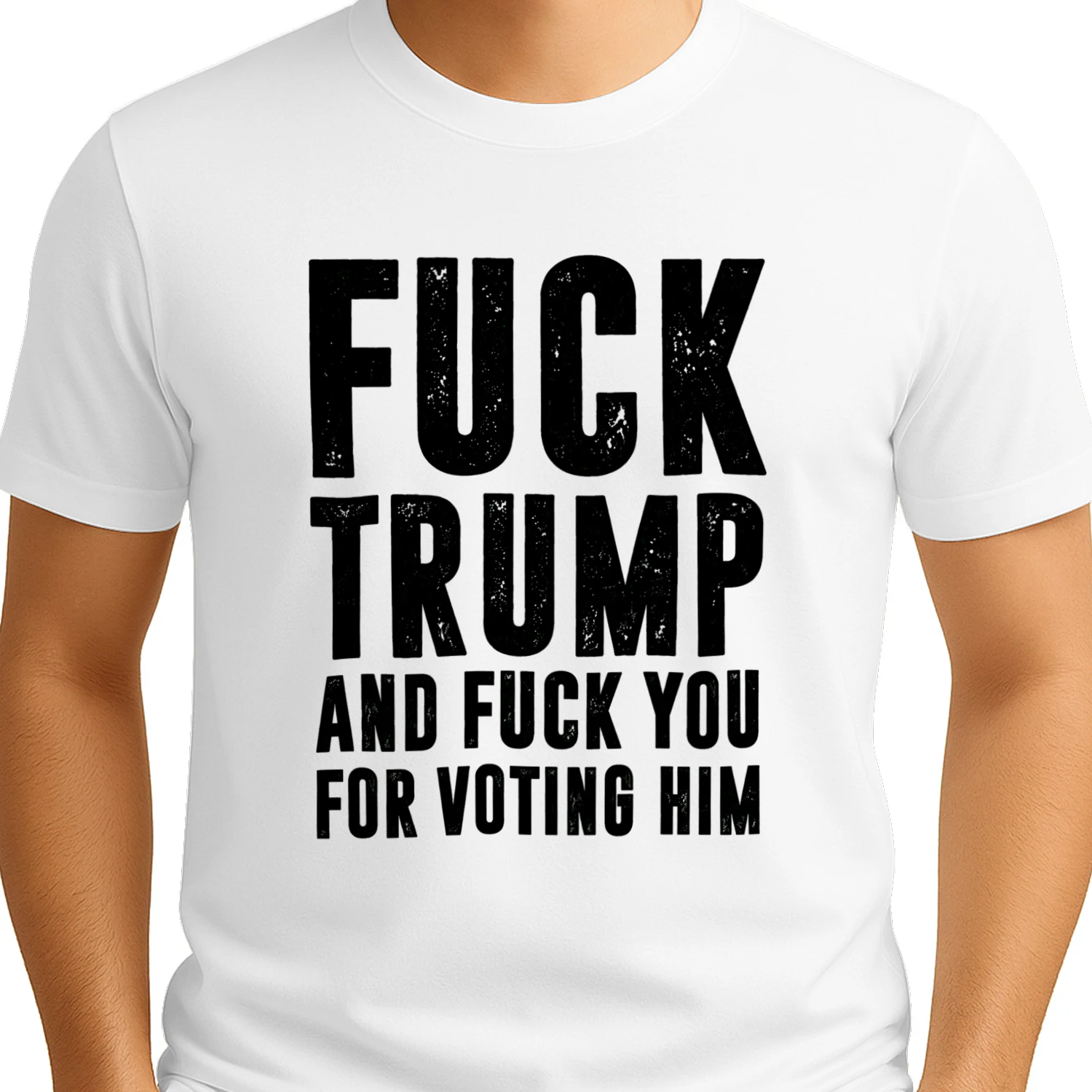 Anti Trump Political Statement Shirt Funny Protest Graphic Tee Election Humor Gift