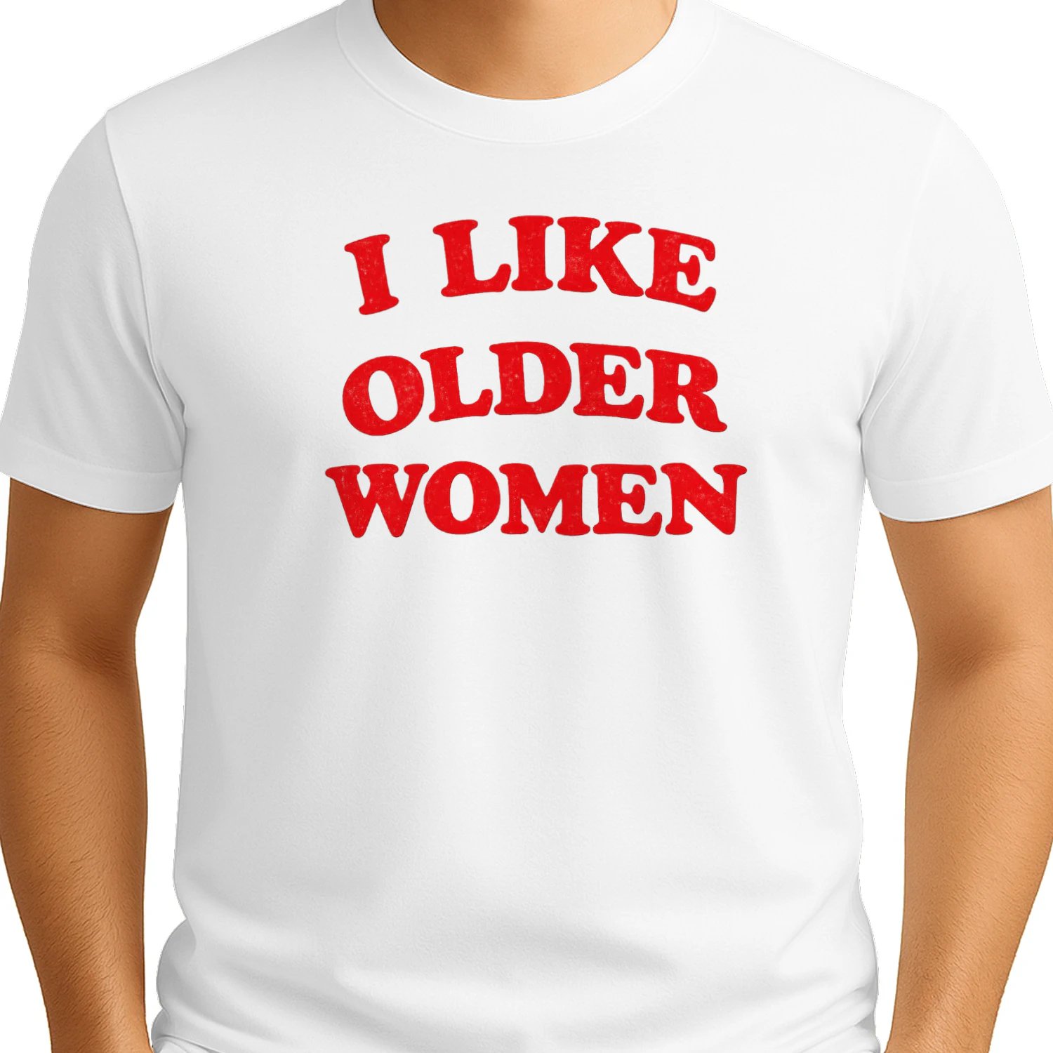 I Like Older Women Shirt Funny Retro Vintage Graphic Tee