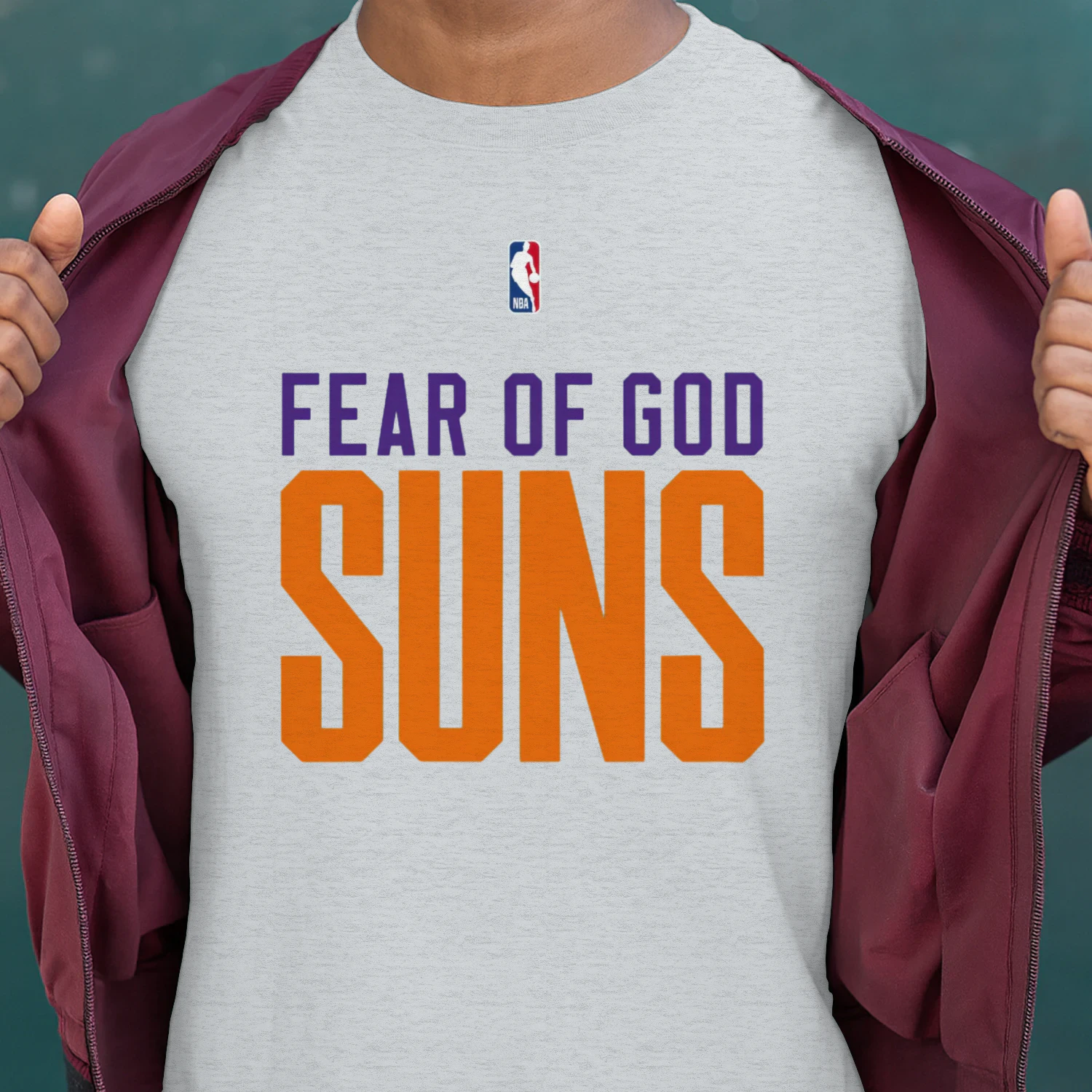 "FEAR OF GOD SUNS 🔥 New York Knicks x Phoenix Suns Mashup
