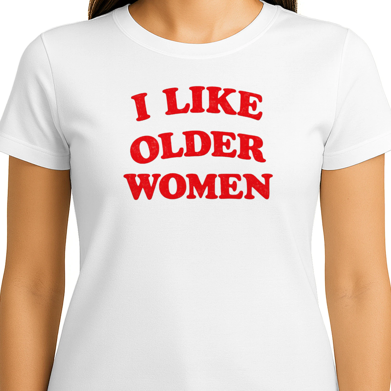 I Like Older Women Shirt Funny Retro Vintage Graphic Tee
