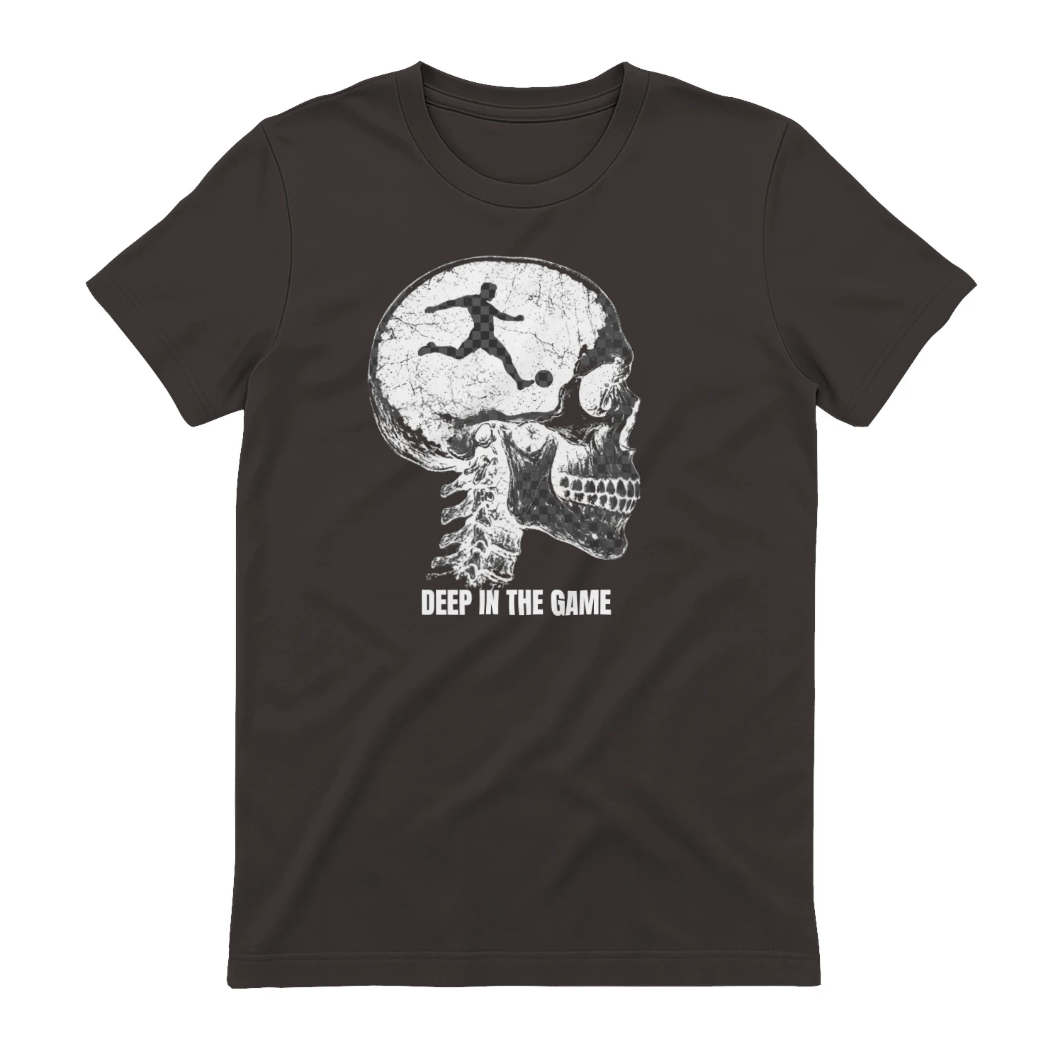 Deep In The Game Football Graphic Unisex T-shirt