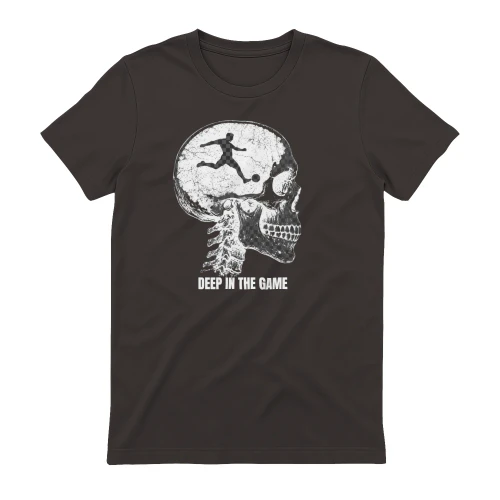 Deep In The Game - Football T-Shirt