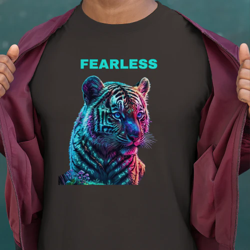 Fearless Neon Tiger