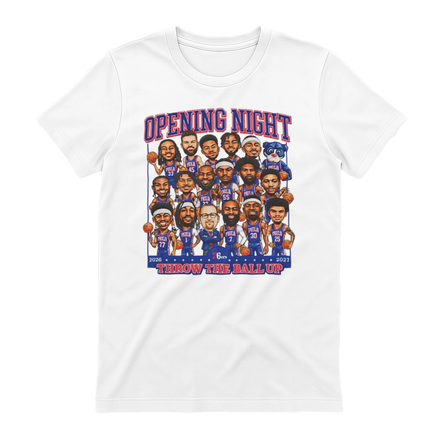 Philadelphia 76ers Throw The Ball Up Shirt