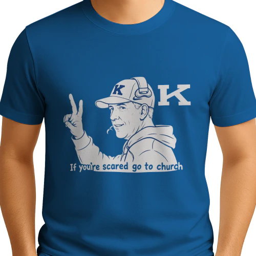 Will Stein If You’re Scared Go to Church Shirt