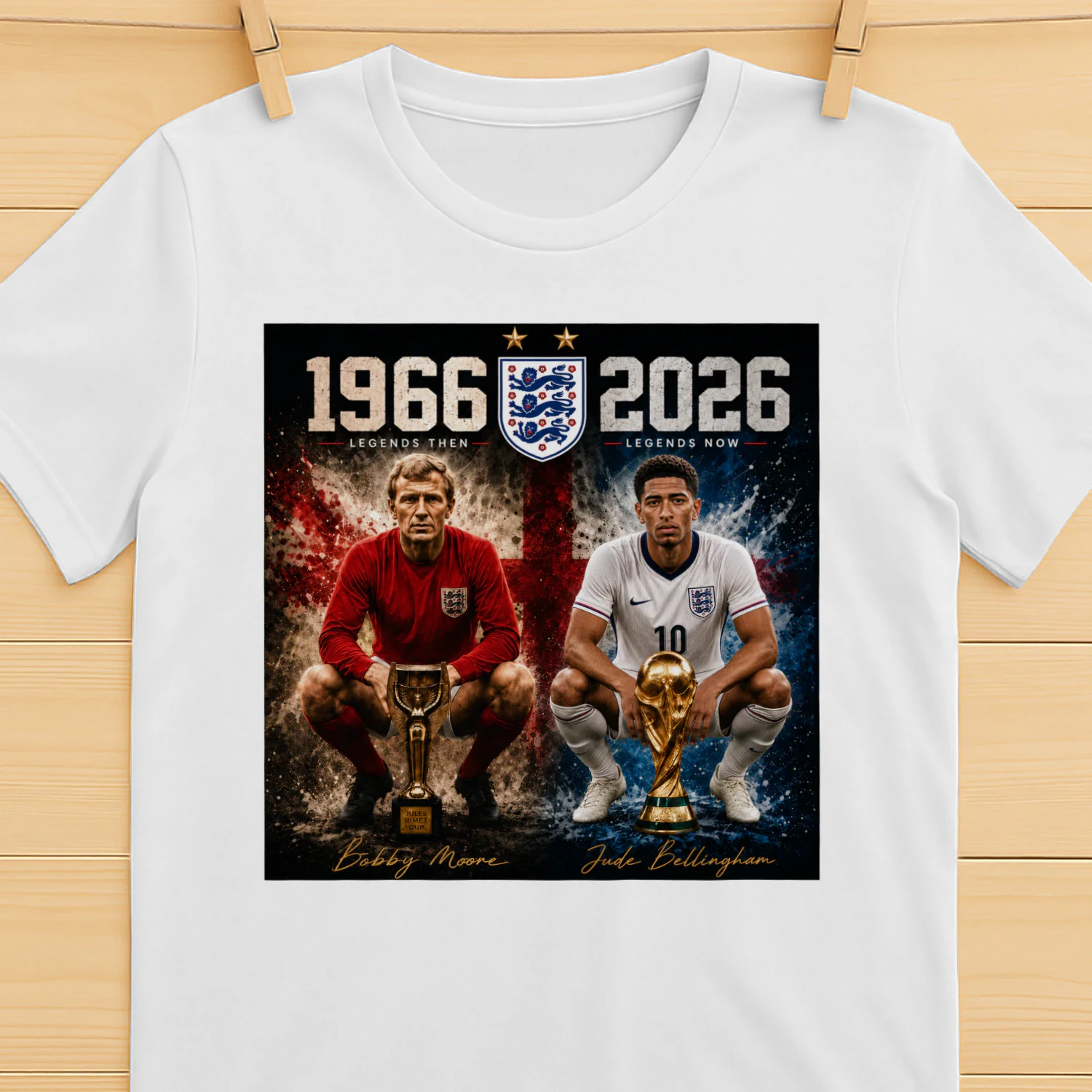 1966 - 2026 England World Cup 