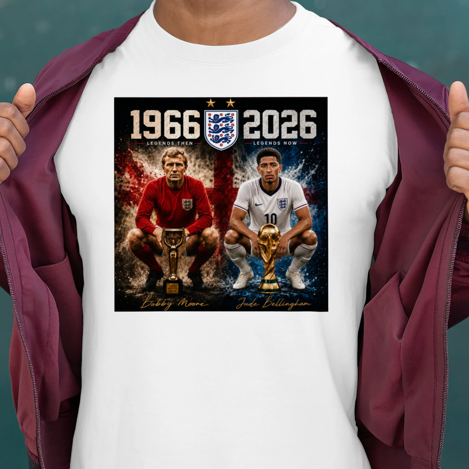 1966 - 2026 England World Cup 