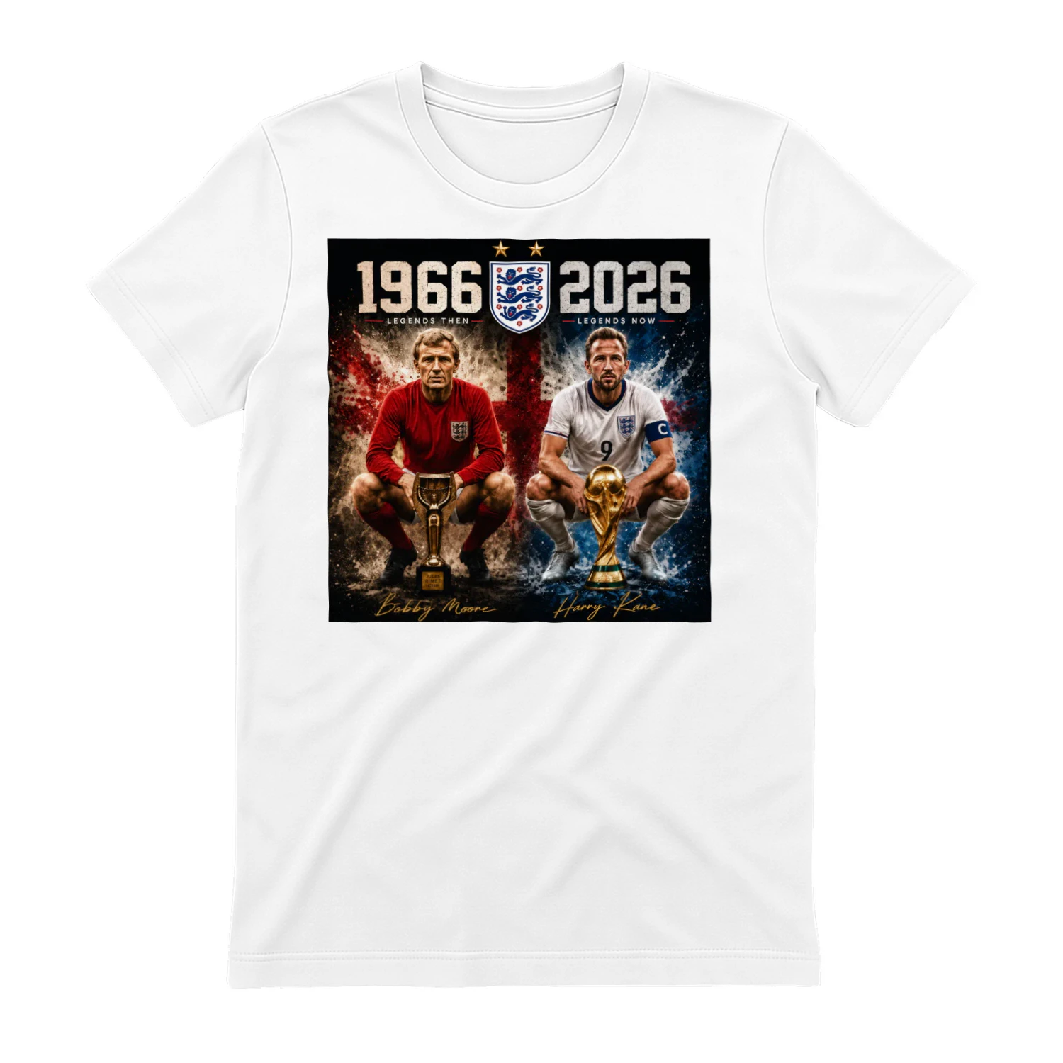 1966 - 2026 England World Cup 