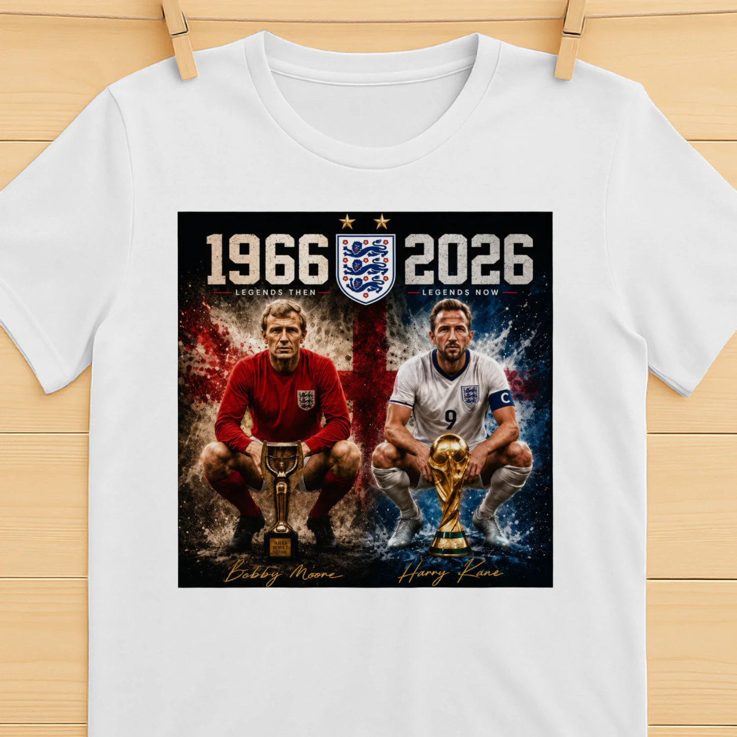 1966 - 2026 England World Cup 