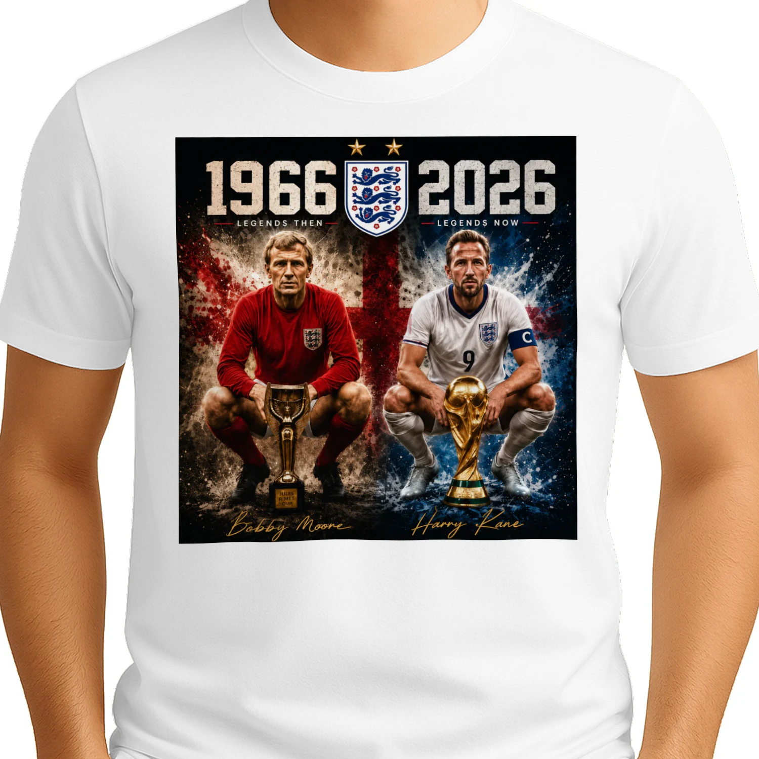 1966 - 2026 England World Cup 