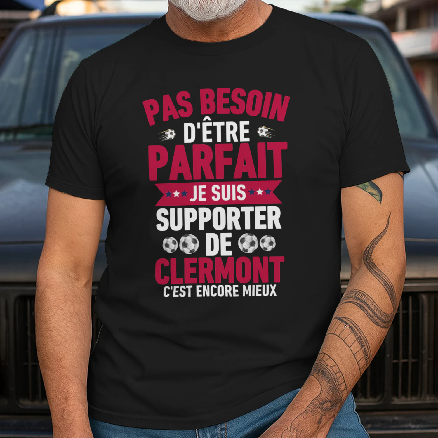 Pas Besoin D'Être Parfait Je Suis Supporter de Clermont C'est Encore Mieux