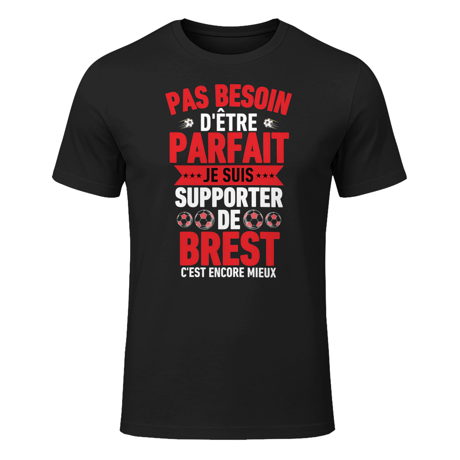 pas besoin d'être parfait mais je suis supporter de brest c'est encore mieux
