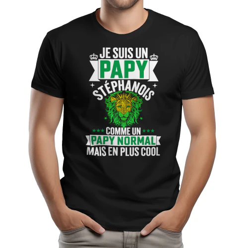 je suis un papy stéphanois comme un papy normal mais en plus cool