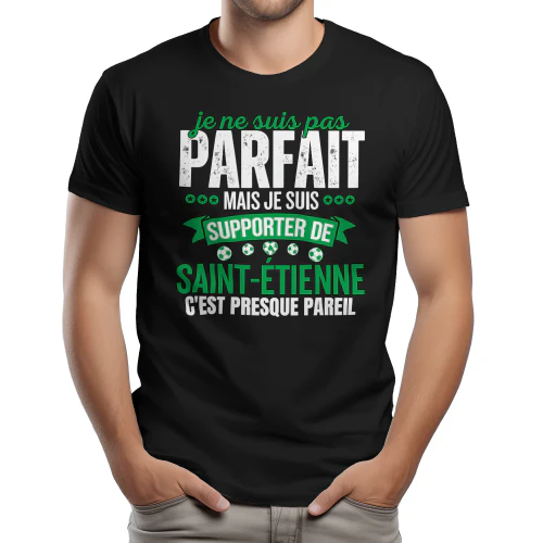 Je ne suis pas parfait mais je suis supporter de Saint-Étienne c'est presque pareil